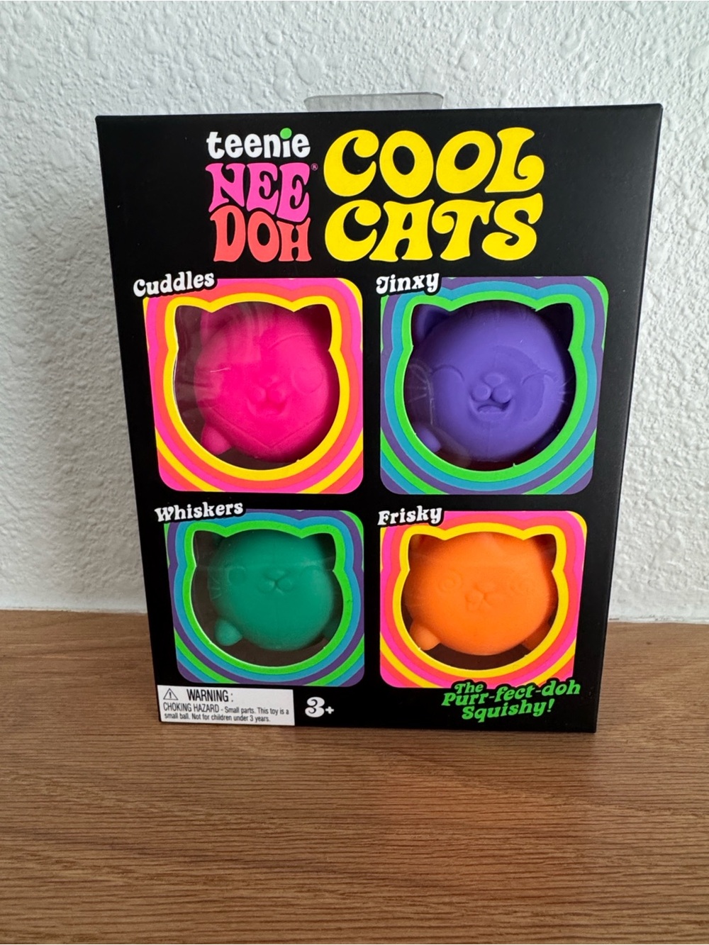 Teenie needoh cool cats 4 pack